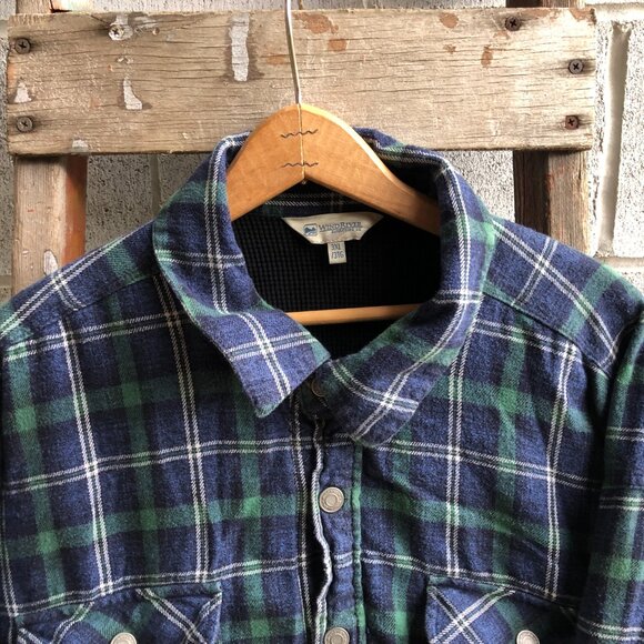 Mens Plaid Work Jacket || Plaid Fall Jacket || Mens 3XL Plaid - Picture 3 of 10